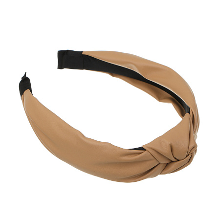 Ободок для волос ЮНИLOOK, 3см, PU, ABS, 3-4 цвета, ACS-66