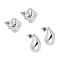 Серьги, тм ЮНИLOOK, сплав, 2 дизайна,  #9