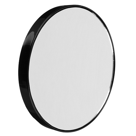 ЮНИLOOK Зеркало с 10-ти кратным увеличением на присосках, металл, пластик, d13см