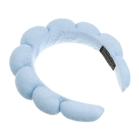 Набор 12шт тм ЮНИLOOK (ободок 1шт, напульсники 2шт, пуховка 3шт, д тона 3шт, блендер 3шт), 3цвета