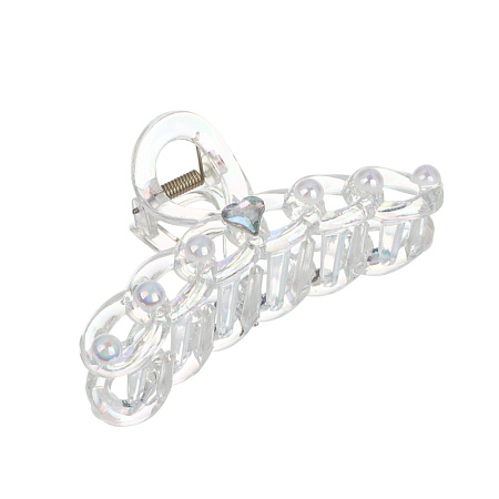 Краб для волос, тм ЮНИLOOK, 10-11см, пластик, 3 дизайна, #2