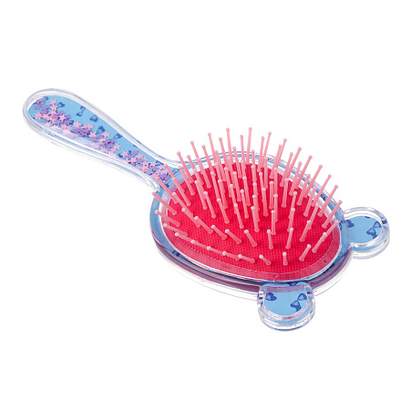 ЮНИLOOK Расческа массажная детская, пластик, 20x7,5см, 2-3 дизайна, арт.1