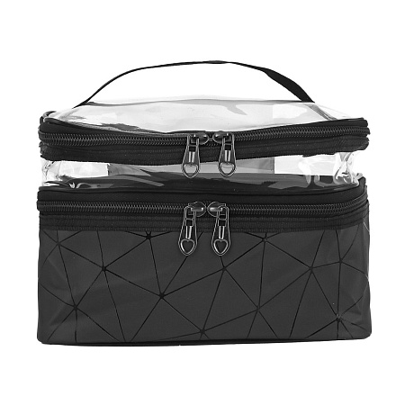 ЮL Косметичка двойная 23x16x16см, ПВХ, МП-5