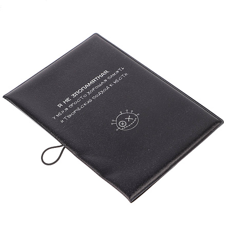 Обложка для паспортатм ЮL с отд.для карт и удерживающей резинкой , ПВХ, 13,7х9,6см, 6 дизайнов, #2