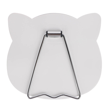 Зеркало настольное тм ЮНИLOOK, металл, стекло, пластик, 16x14,5см, 3 цвета