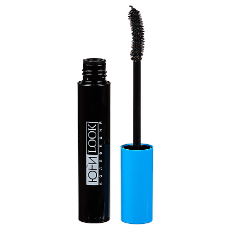 Тушь для ресниц объёмная с эффектом изогнутых ресниц черная тм ЮНИLOOK, 8мл