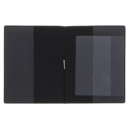 Обложка для паспорта тм ЮL с отд.для карт и удерживающей резинкой, ПВХ, 13,7х9,6см, 6 дизайнов, #3