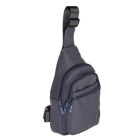 ЮL Магнетик Сумка-слинг 4 отделения, 100% полиэстер, 29х17х9см, графит, МП-9