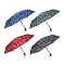 Зонт универсальный, автомат, металл, пластик, полиэстер, 55см, 8 спиц, 4 цвета, 3740