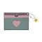 Кардхолдер с окном 3 отделения тм ЮL Sweet Heart, ПВХ, 10,5х7,5см, 4 цвета, С394-1Н