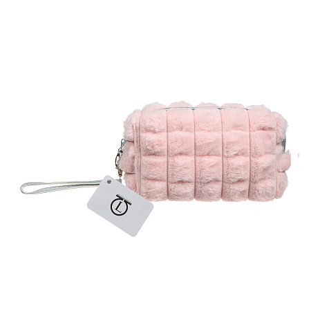 ЮL Косметичка из искусственного меха Флаффи, 100% ПЭ, 18х10х7см, 2 цвета