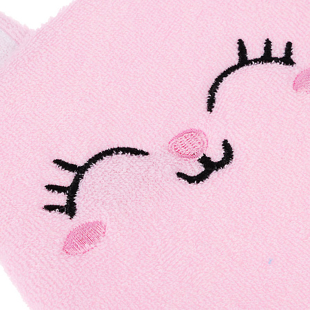 ЮL Мочалка рукавичка для ванны и душа в виде зверюшек, полиэстер, 18х13см, 3 дизайна, МС24-08