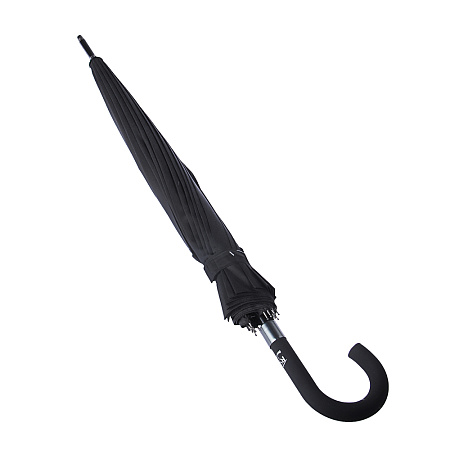 Зонт-трость мужской, металл, эпонж, d113см, 16 спиц, 2 цвета