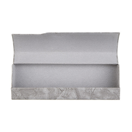 ЮL Футляр для очков на магнитной застежке, ПУ, 16х5см, 4 цвета, диз 1