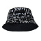 GALANTE Панама взрослая, р.58, 100% хлопок, черный, ВЛ25-08