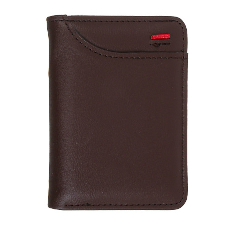 Кардхолдер для карт и купюр 8 слотов тм ЮL Diplomat, ПУ, 11х8 см, 2 цвета