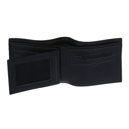 ЮL Дениэль Портмоне мужское для карт, купюр и монет, полиуретан, 12х9,5 см, 2 цвета, КЖ24-44