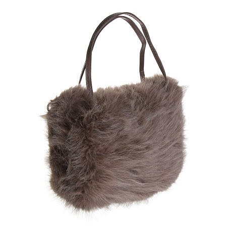 ЮL Фьюри Сумка из искусственного меха с длинным ремнем 29x19 см, полиэстер, 2-3 цвета