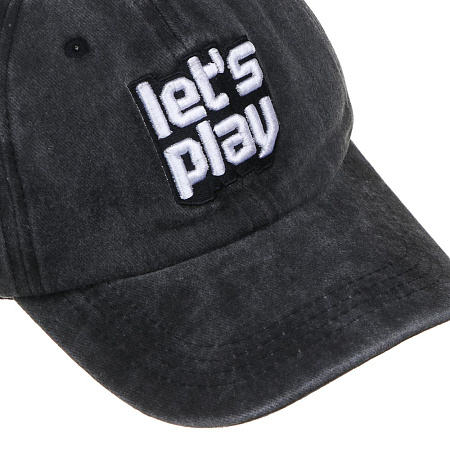 GALANTE Кепка детская, р.54, 30% хлопок, 70% полиэстер, черный, ВЛ25-04, #1