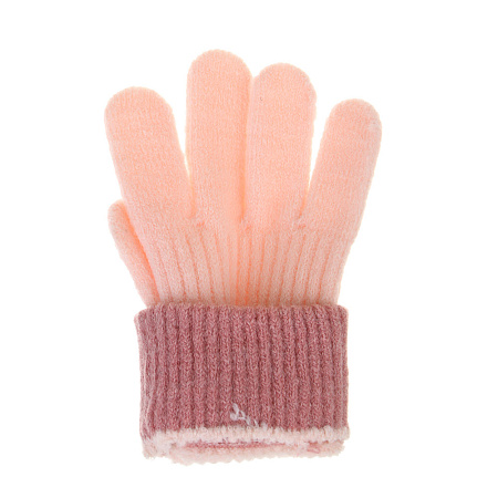 GALANTE Перчатки детские с начесом однослойные, р.14, 100% полиэстер, цвет в ас-те, ОЗ25-36