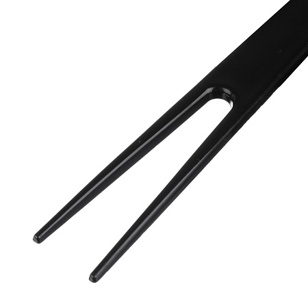 Набор профессиональных расчесок-гребней тм ЮНИLOOK, 10пр., пластик, черный