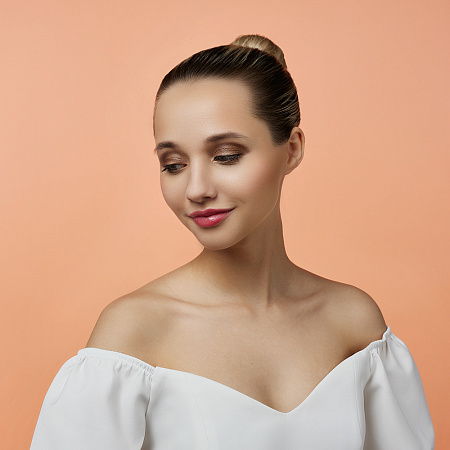 ЮНИLOOK Тени для век, 5-ти цветные 12г, Тон 04