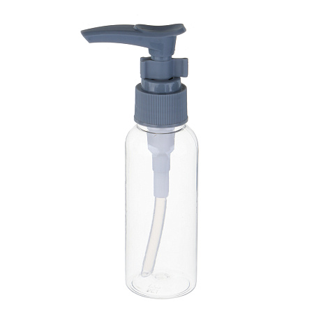 Набор для косметики дорожный 6 предметов (2 шт–50мл,1 шт–30мл, 3 шт–10гр) тм ЮНИLOOK, пластик, 2 цв.