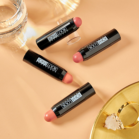 ЮНИLOOK Румяна кремовые в стике, 6,5гр, Тон 01