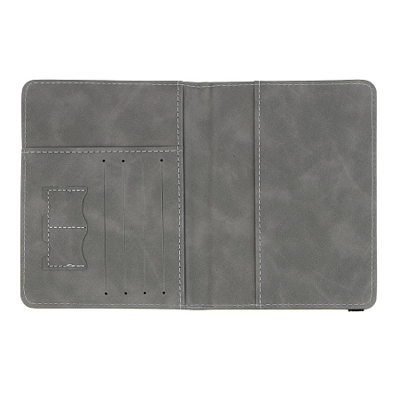 Обложка для документов  с удерживающей резинкой тм ЮL, ПУ, 15х11см, 6 цветов