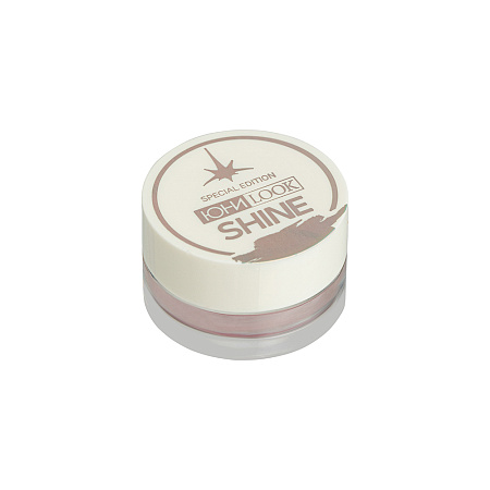 ЮНИLOOK Шайн Глиттерные тени, 2,5г, тон 02, розовый