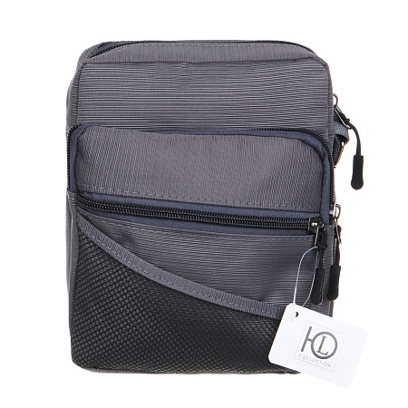 Сумка молодежная через плечо тм ЮL, полиэстер, пластик, 21х16х9см, 2 цвета, 2 дизайна