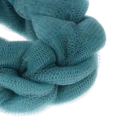 Мочалка косичка тм ЮL банная, полиэтилен, 70гр, 4-6 цветов