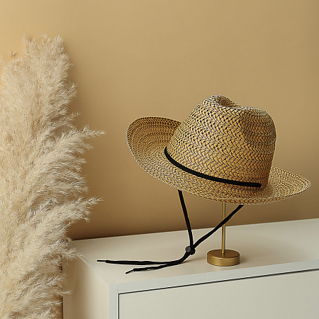 GALANTE Шляпа ковбойка р-р 58, 100% целлюлоза, 3 цвета