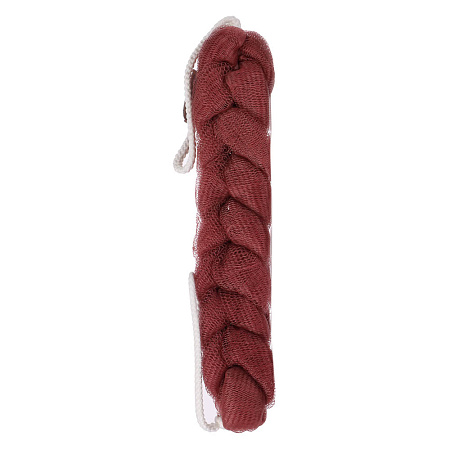 Мочалка косичка тм ЮL банная, полиэтилен, 70гр, 4-6 цветов