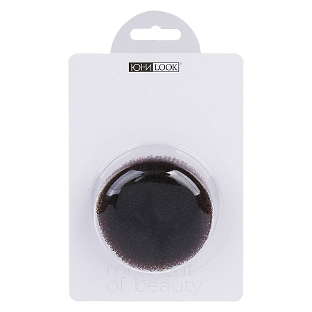 Заколка-бублик для волос ЮНИLOOK , d5,5см, поролон, 3 цвета, ACS-73