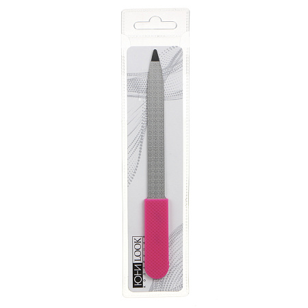 ЮНИLOOK Пилка лазерная для ногтей и боковых валиков, сталь, силикон, 15см, 3 цвета