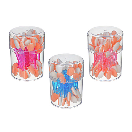 Набор аппликаторов 4-х сторонних 10 шт тм  ЮНИLOOK, латекс, пластик, 6см