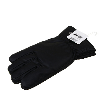 GALANTE Перчатки мужские контактные на подкладке, р.22-24, 100% полиэстер, черные, ОЗ25-24