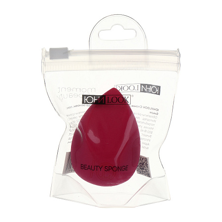 ЮНИLOOK Спонж для нанесения тональной основы, латекс, 6x4см, 3-6 цветов