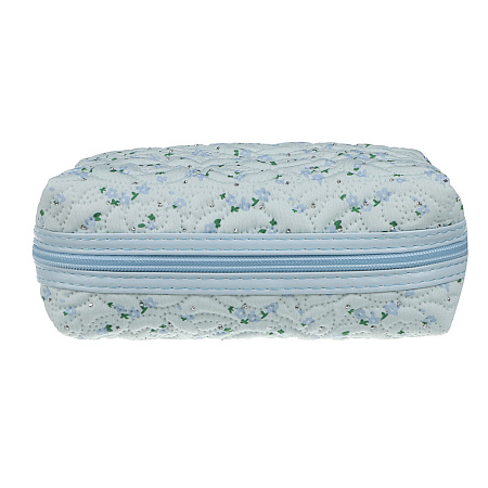 Косметичка прямоугольная тм ЮL Мильфлёр, 100% полиэстер, 18x10x7,5 см,  3 цвета