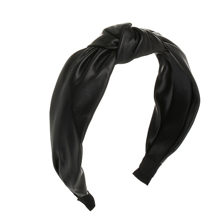 Ободок для волос ЮНИLOOK, 3см, PU, ABS, 3-4 цвета, ACS-66