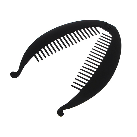 ЮНИLOOK Заколка для волос 13,5х6см, пластик, 2 цвета, ACS25-10