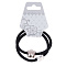 ЮНИLOOK Резинки для волос 4шт, d4,5см, полиэстер, пластик, 4 дизайна, ACS-105