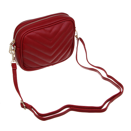 ЮL Кристаллис Сумка кроссбоди стеганная на длинном ремне, ПУ