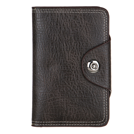 ЮL Портмоне мужское, ПУ, 14,5х9,5см, 2 цвета, ПМ23-02