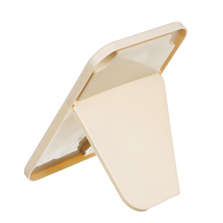 Зеркало настольное тм ЮНИLOOK, пластик, стекло, 20,5х14см, 2 цвета