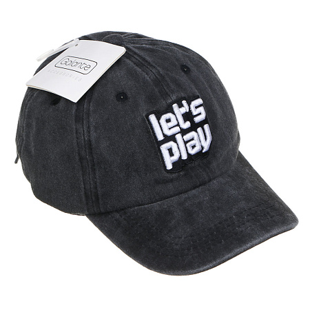 GALANTE Кепка детская, р.54, 30% хлопок, 70% полиэстер, черный, ВЛ25-04, #1