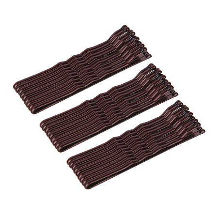 Невидимки для волос тм ЮНИLOOK, 27шт, 5см, металл, 2 цвета, ACS-30