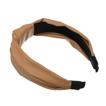 ЮНИLOOK Ободок для волос, 3см, PU, ABS, 3-4 цвета, ACS-66