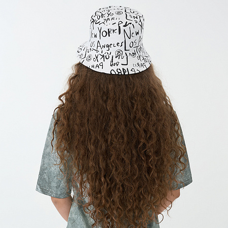 GALANTE Панама взрослая, р.58, 100% хлопок, белый, ВЛ25-08, #2